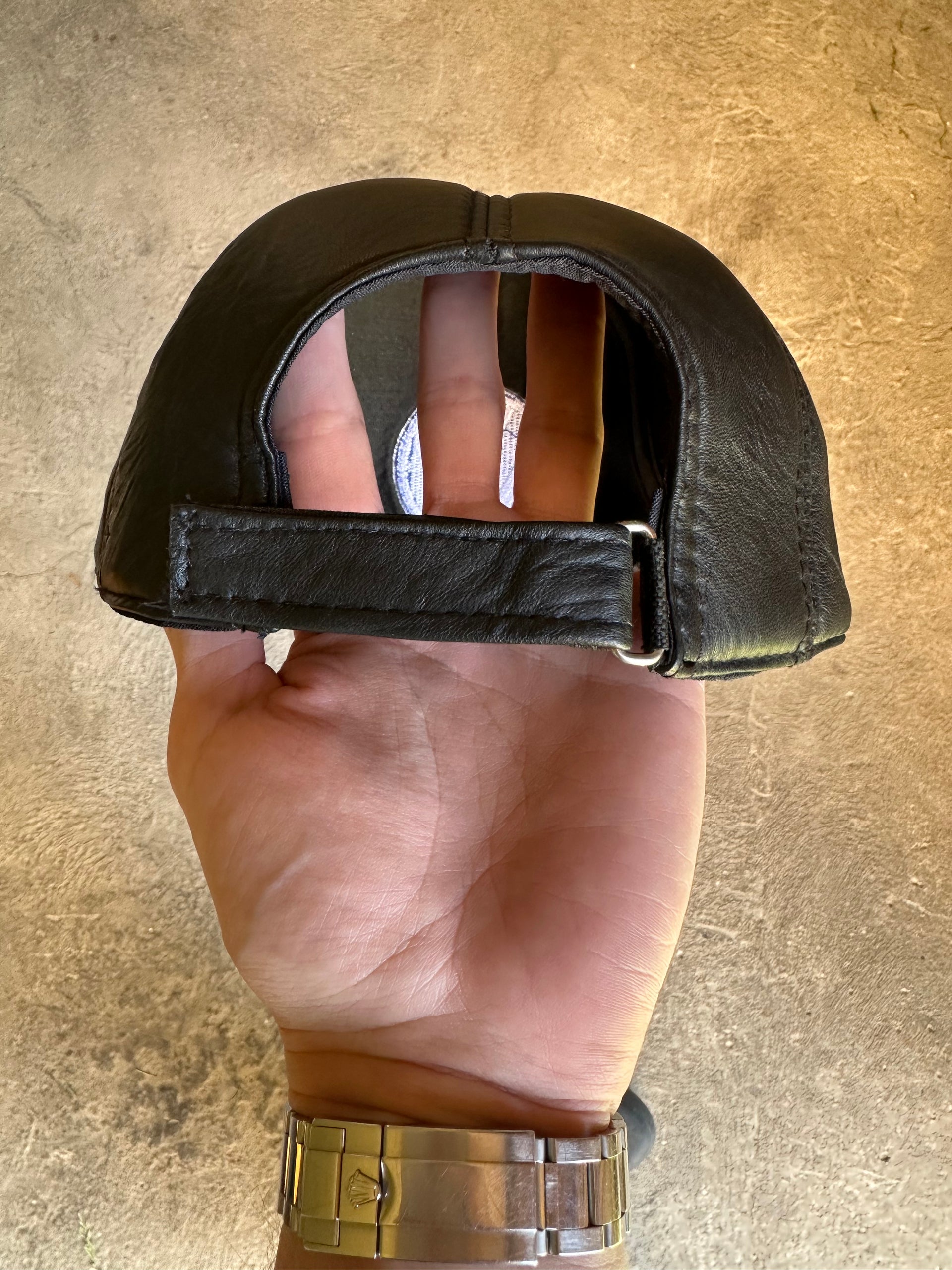 Volkswagen Vintage Leather Cap