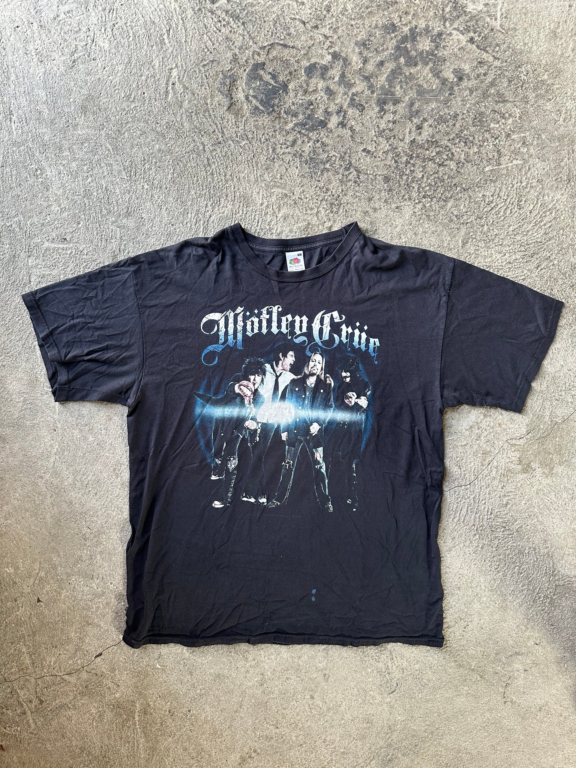 Mötley Crüe Europe Tour 2012 Vintage Tee | Size XL