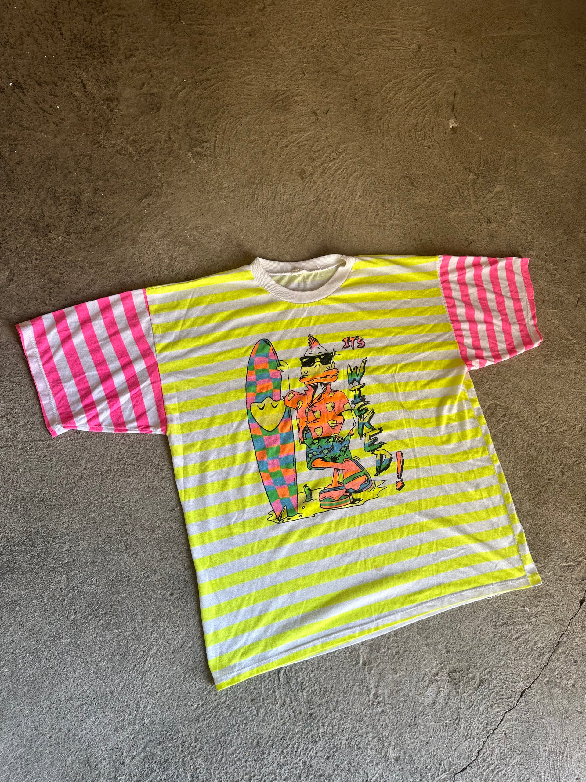 Wicked Party Duck Surfer Tee | Size XL