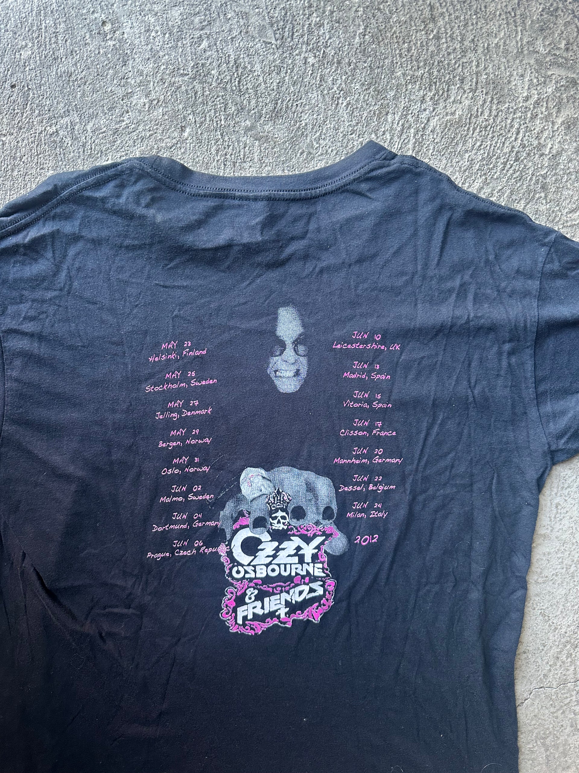 Osbourne & Friends Tour 2012 Vintage Tee | Size XL