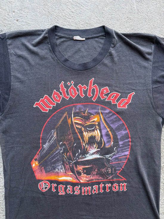 80s Motörhead Orgasmatron 1986 Vintage Tour Tee | Size L