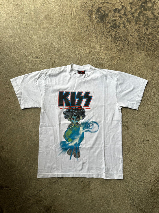 KISS World Tour 2000 Farewell Tour Vintage Tee | Size M
