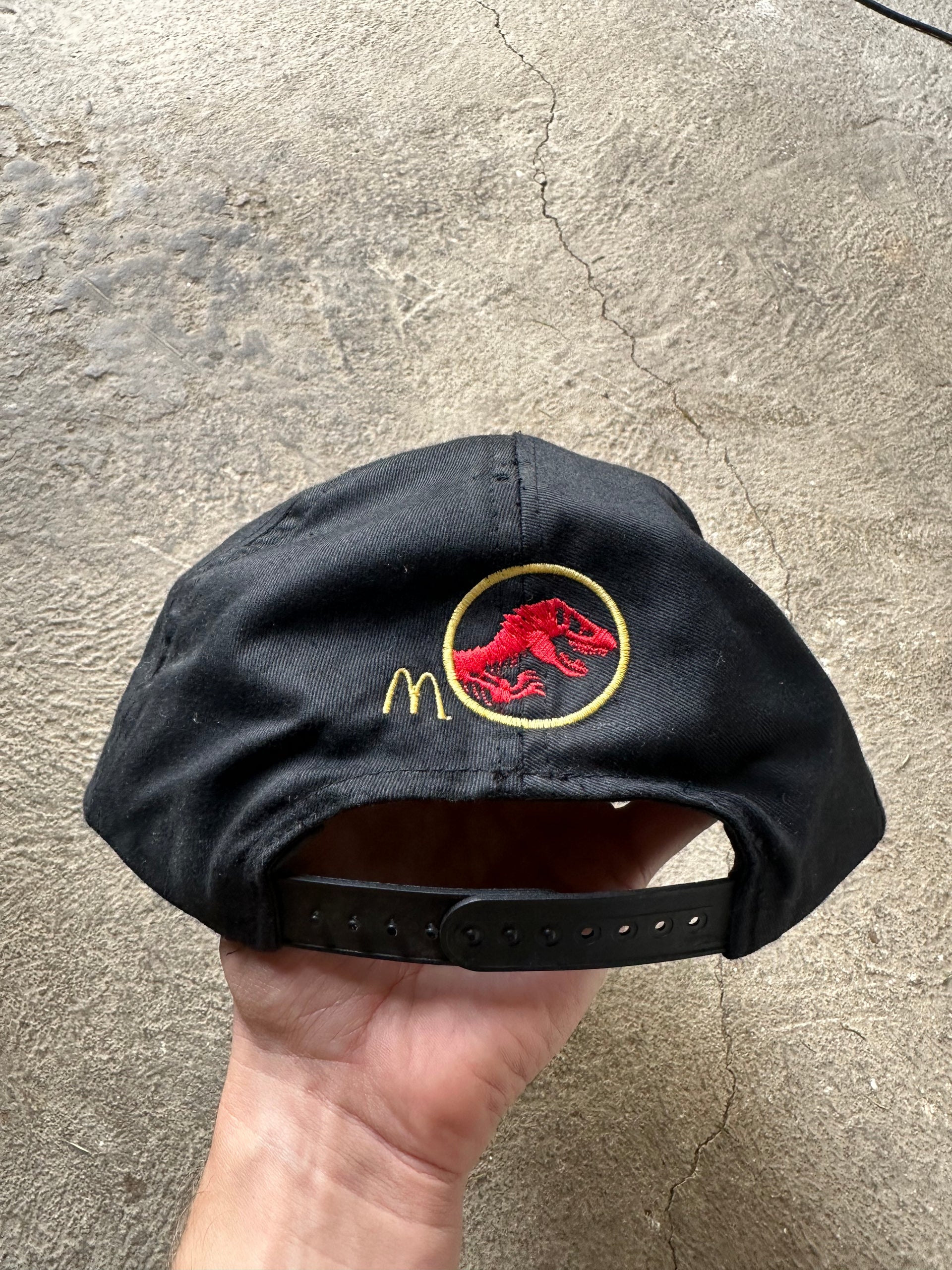 90s Jurassic Park Team Snapback Cap | 1993 Promo