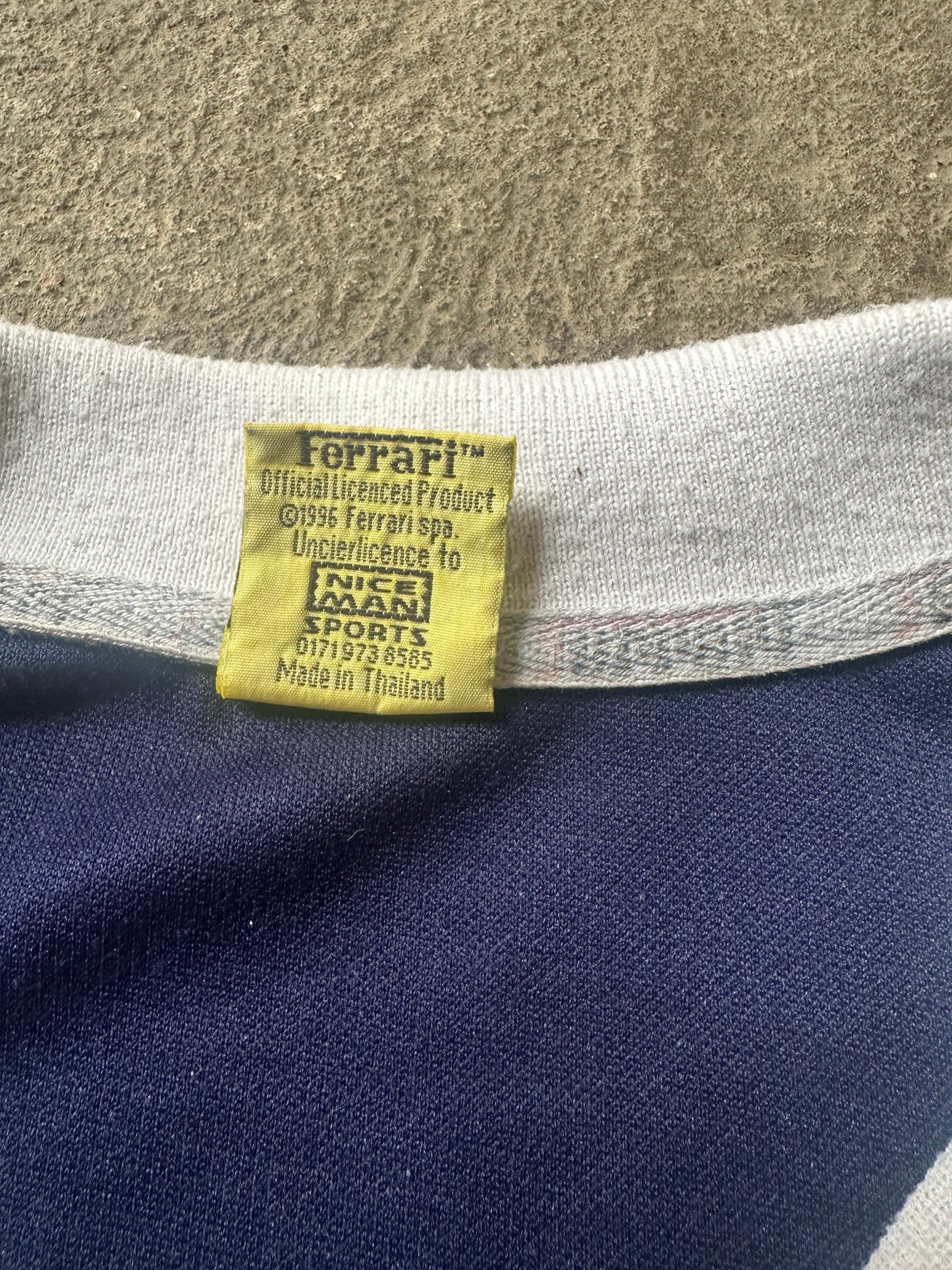 Vintage Ferrari Licensed Polo Shirt 1996 | Size L