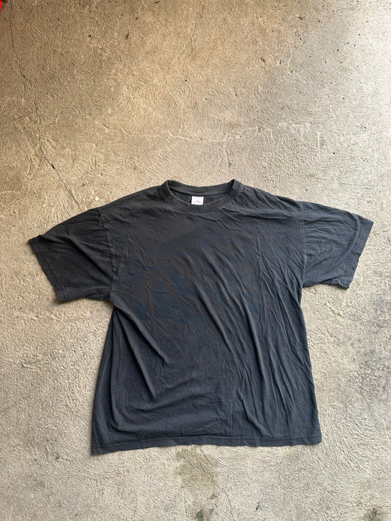 Vintage 2000s Faded Black T-Shirt | Size XL