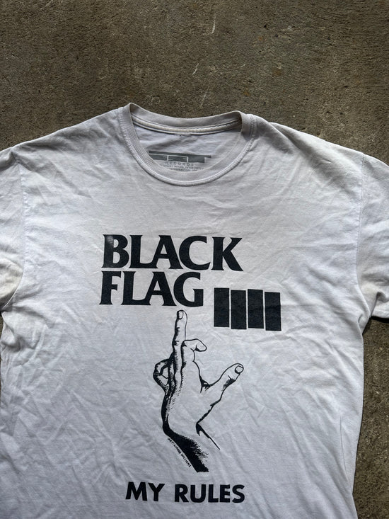 Vintage Offical Black Flag “My Rules” Tee | Size M/L