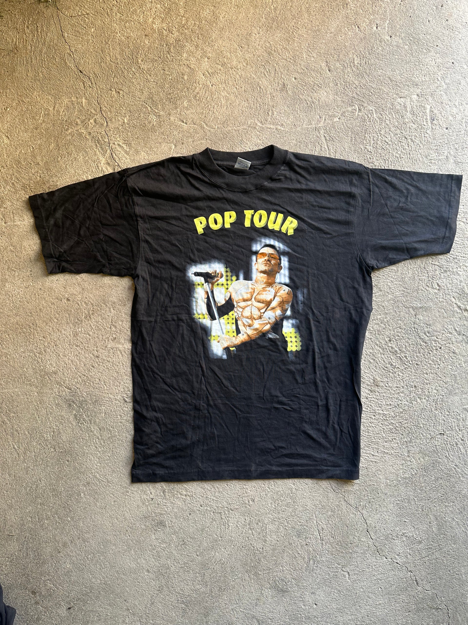 Robbie Williams “Pop Tour” 90s Bootleg Tee | Size XL
