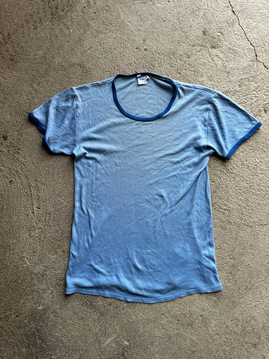 Vintage 70s British Ringer Tee | Size M/L