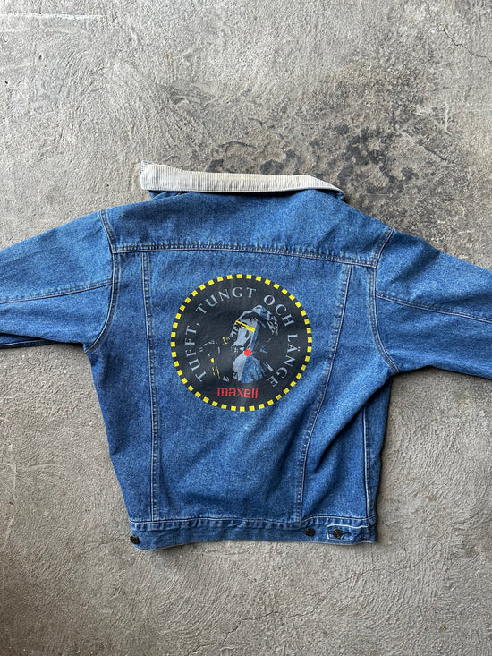 80s Maxell Denim Jacket Promo | Size L