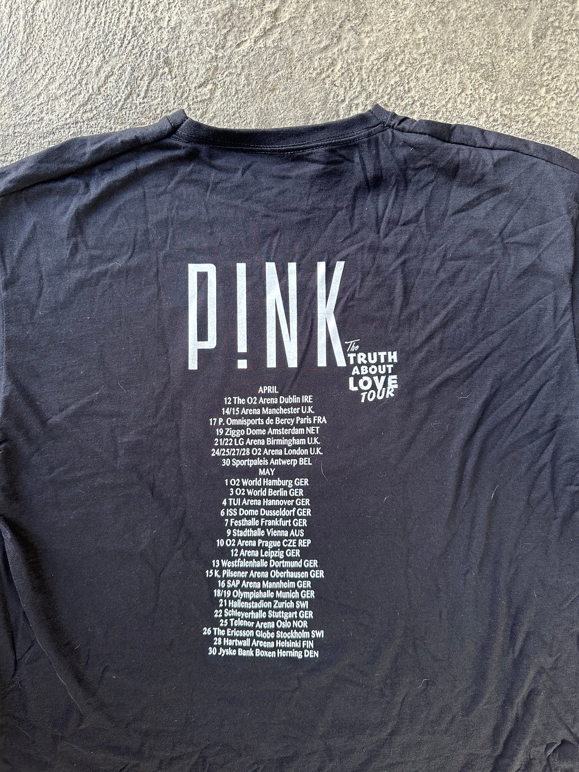 Pink The Truth About Love Tour 2013 Vintage Tee | Size XL