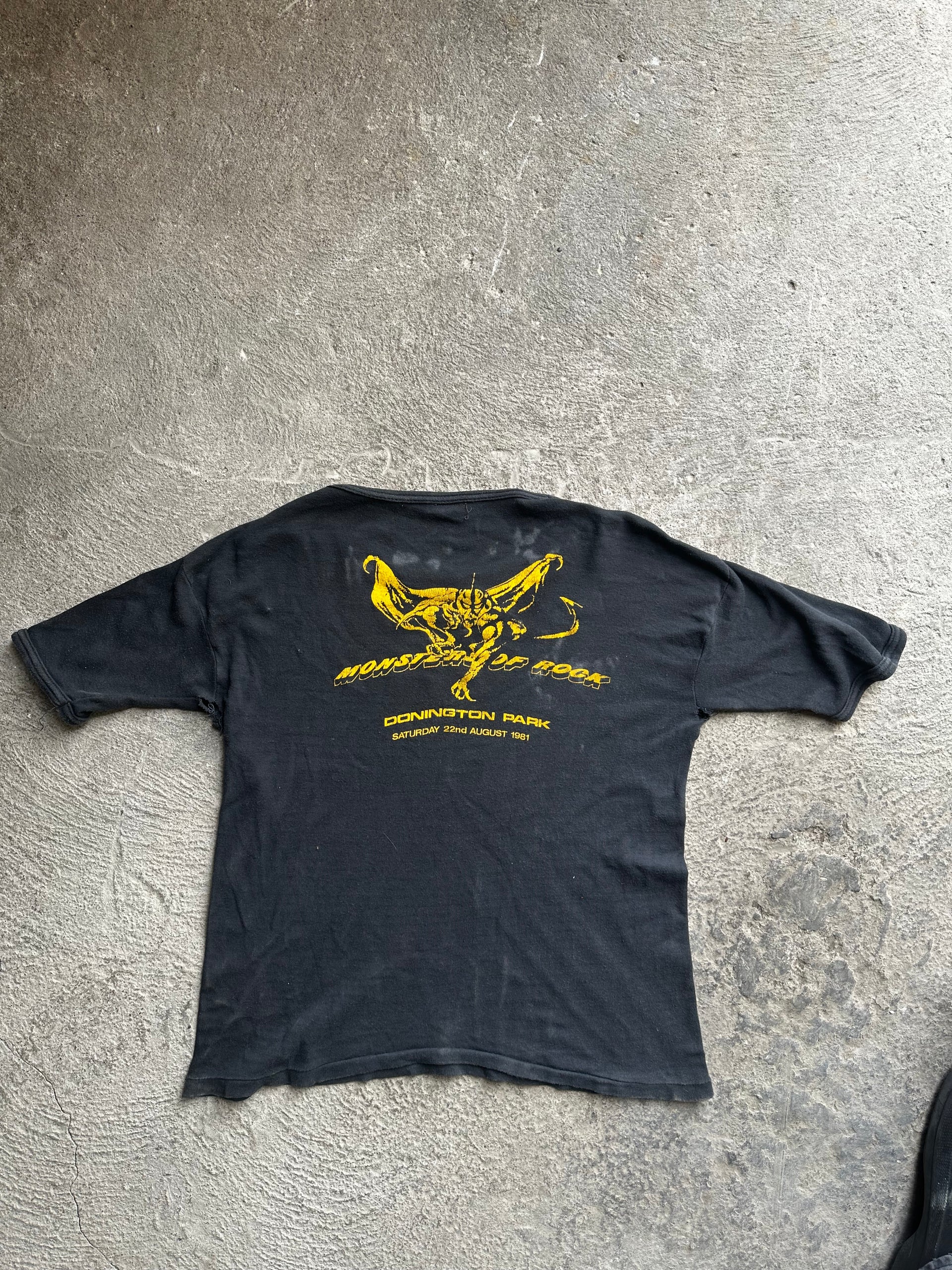 Vintage Monsters of Rock 1981 Size M/L