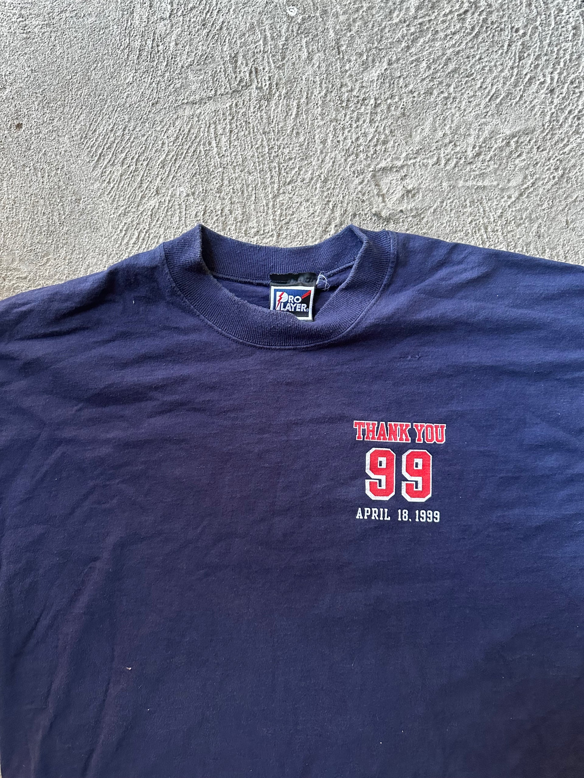 Wayne Gretzky Farewell 1999 NHL Vintage Tee | Size XL