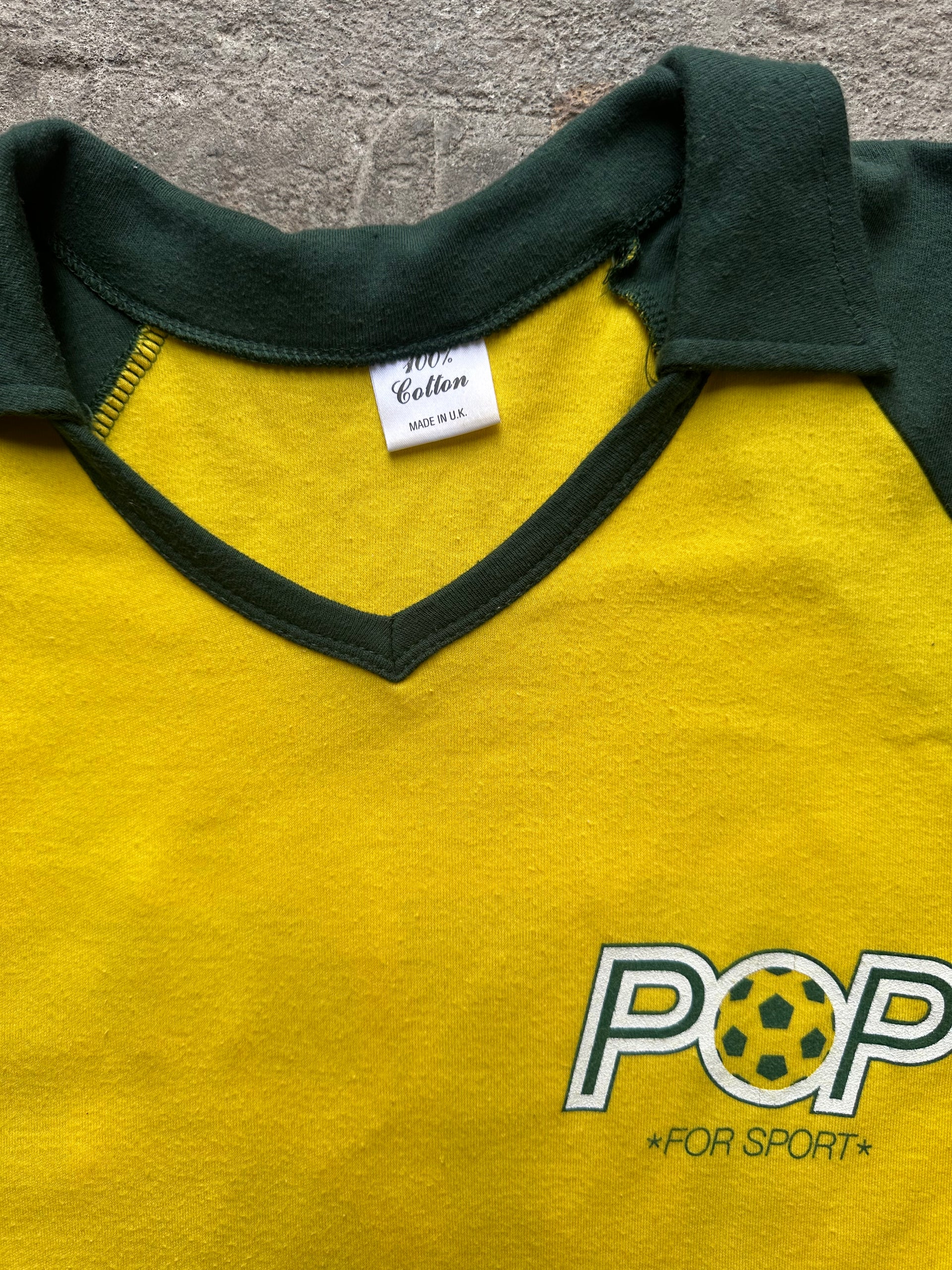 U2 Pop For Sport Jersey T-shirt 1997 | Size M/L