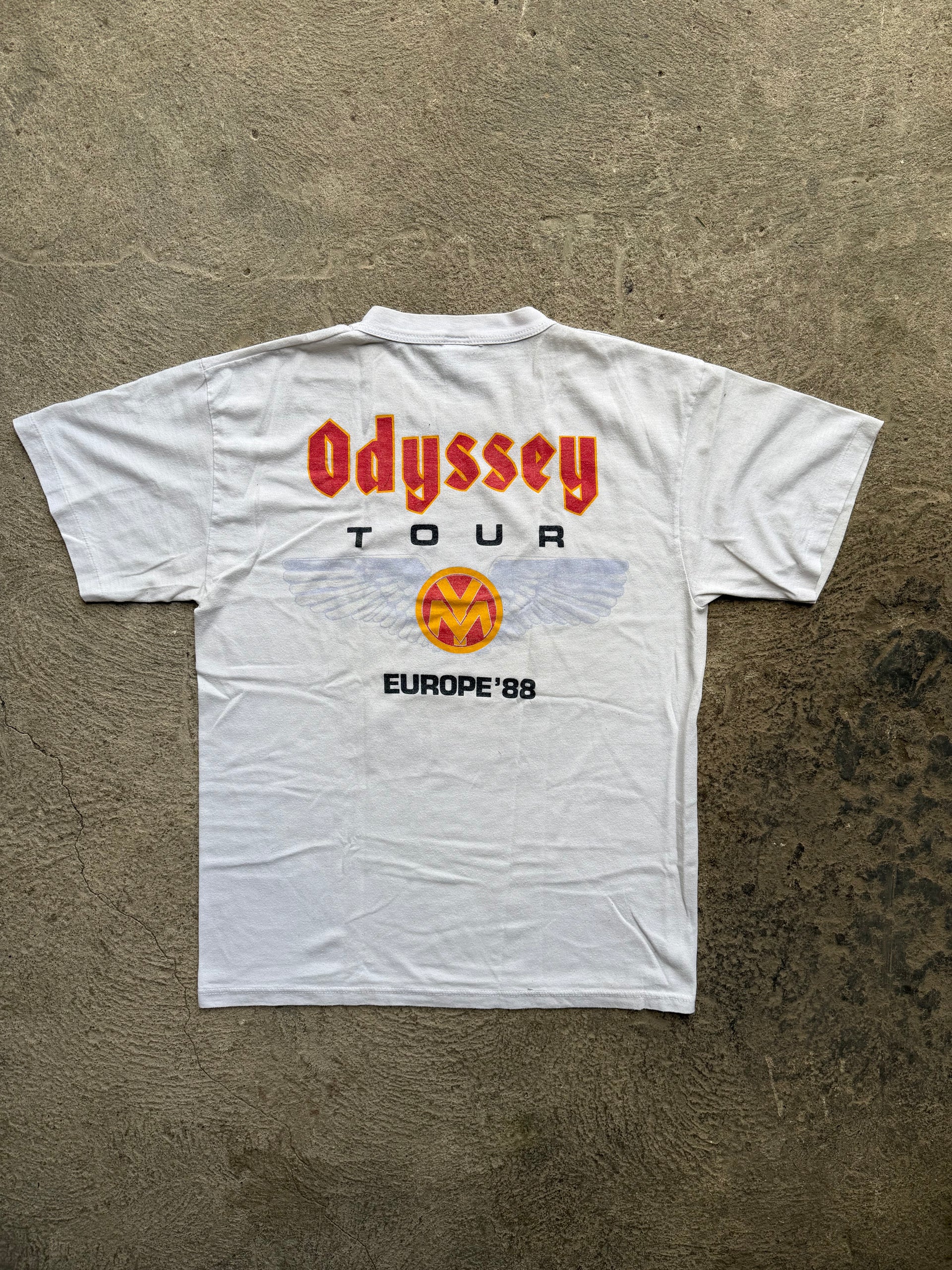 Yngwie Malmsteen Odyssey Tour 1988 Vintage Tee | Size L