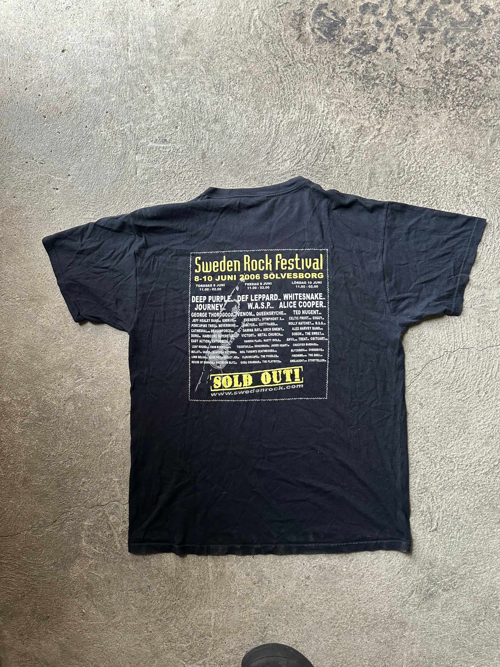 Sweden Rock Festival 2006 Vintage Tee | Size XL