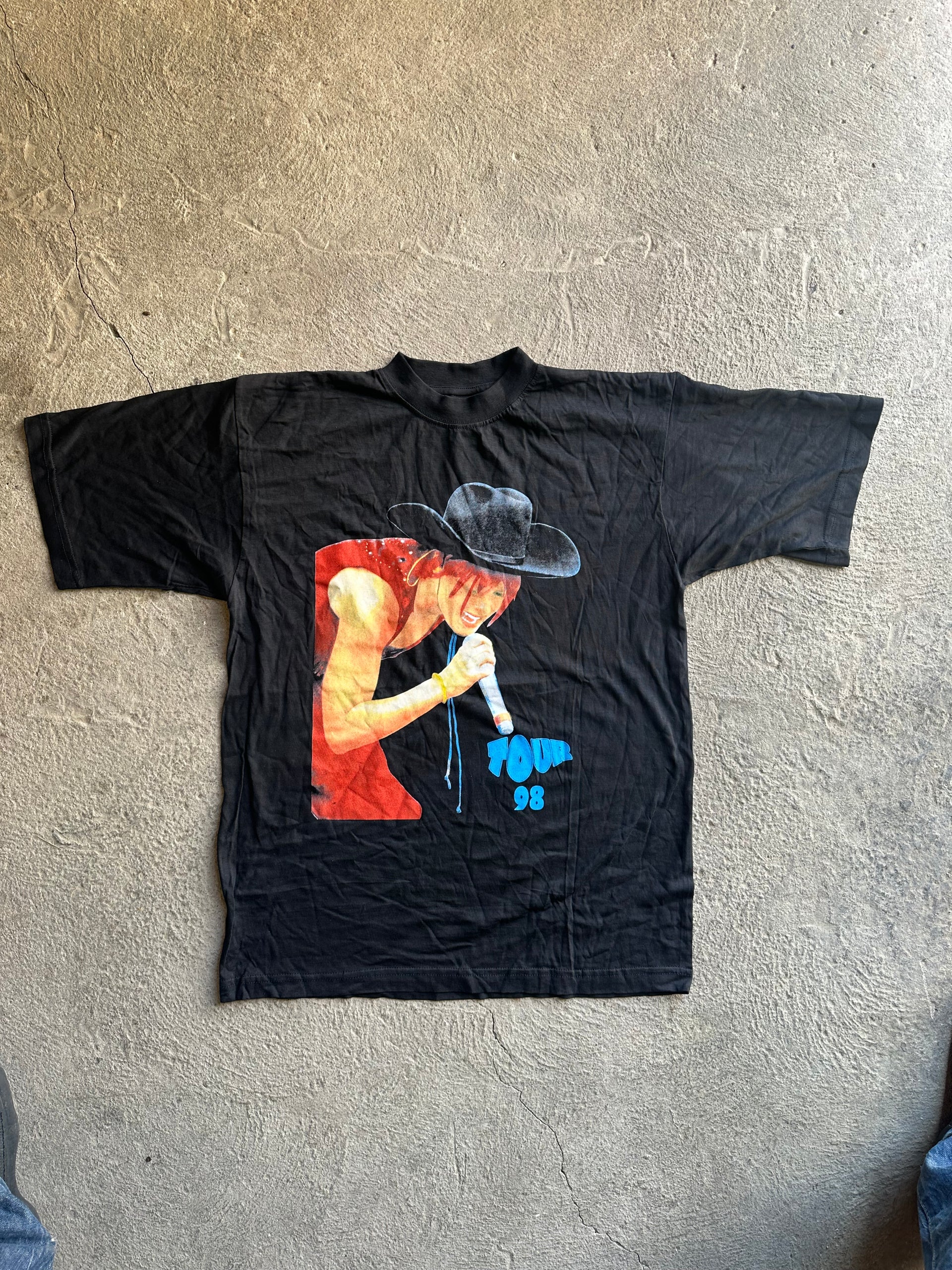Shania Twain “Tour 98” Vintage Bootleg Tee | Size S/M