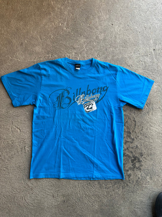Billabong Graphic Logo T-shirt 2000s | Size L