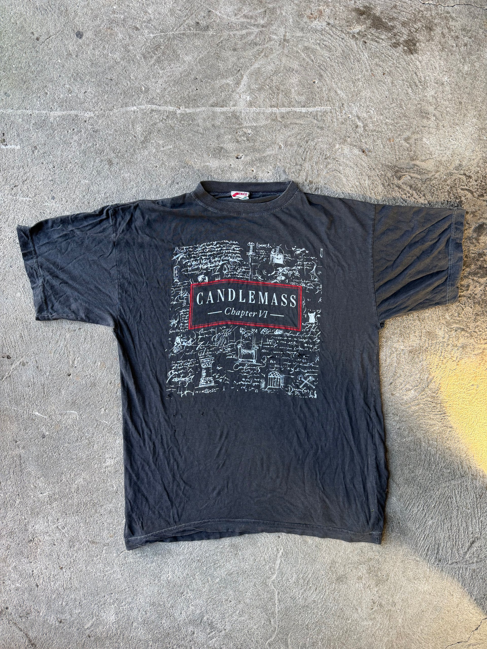Candlemass “Chapter VI” 1992 Swedish Doom Tee | Size XL