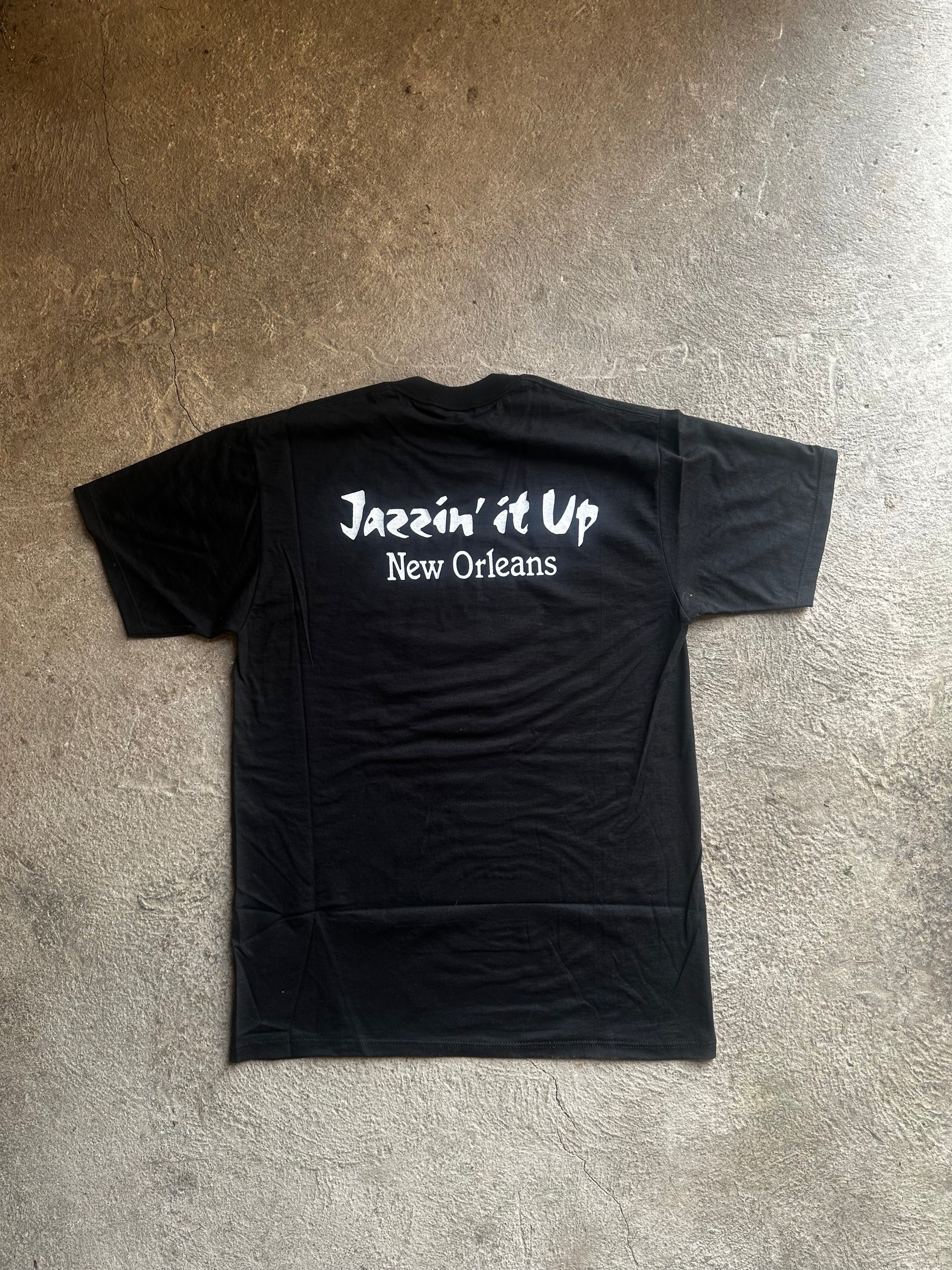 Louis Armstrong Jazzin’ It Up Vintage Tee | Size L