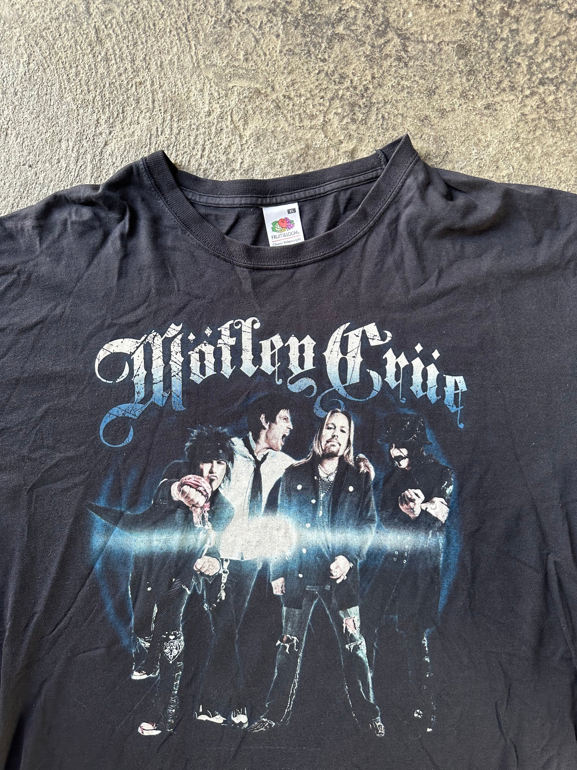 Mötley Crüe Europe Tour 2012 Vintage Tee | Size XL