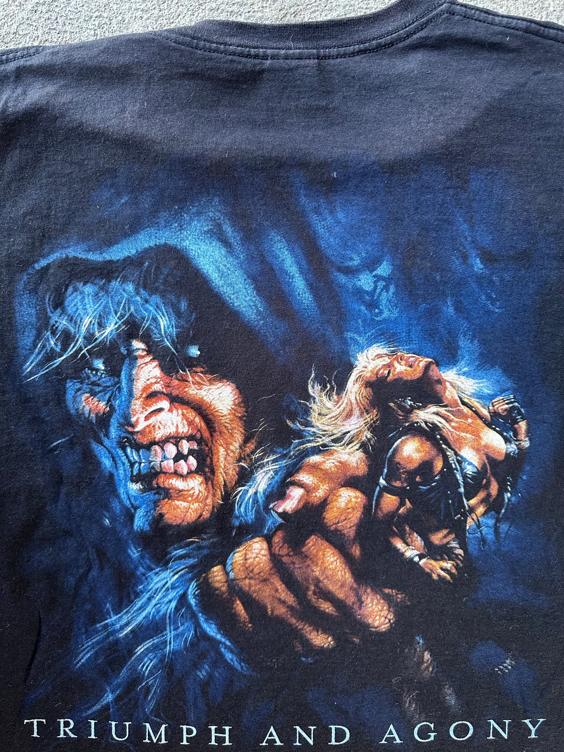 Warlock Triumph and Agony Vintage Tee 00s | Size XXL
