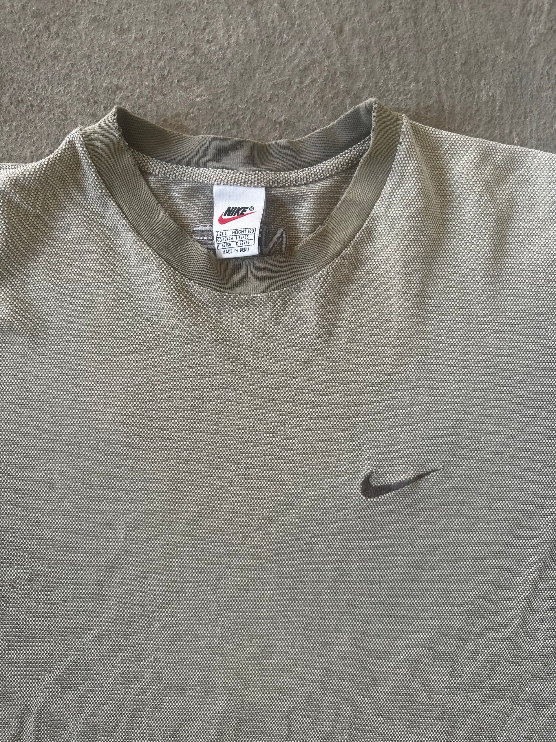 Nike Swoosh Vintage Piqué Tee | Size L /XL