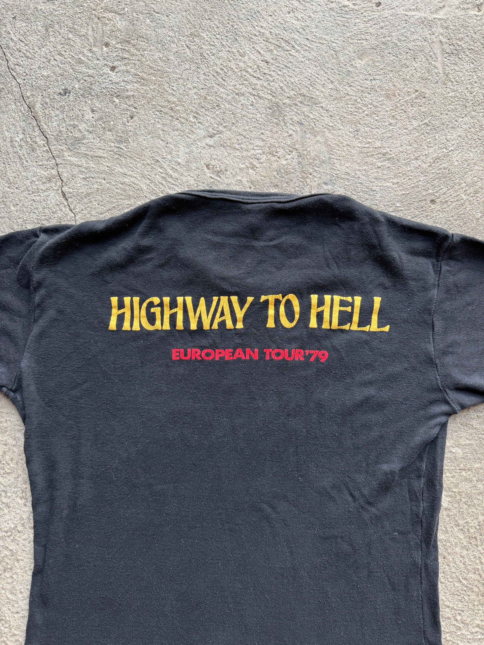 70s AC/DC “Highway to Hell” European Tour 1979 Tee | Size M