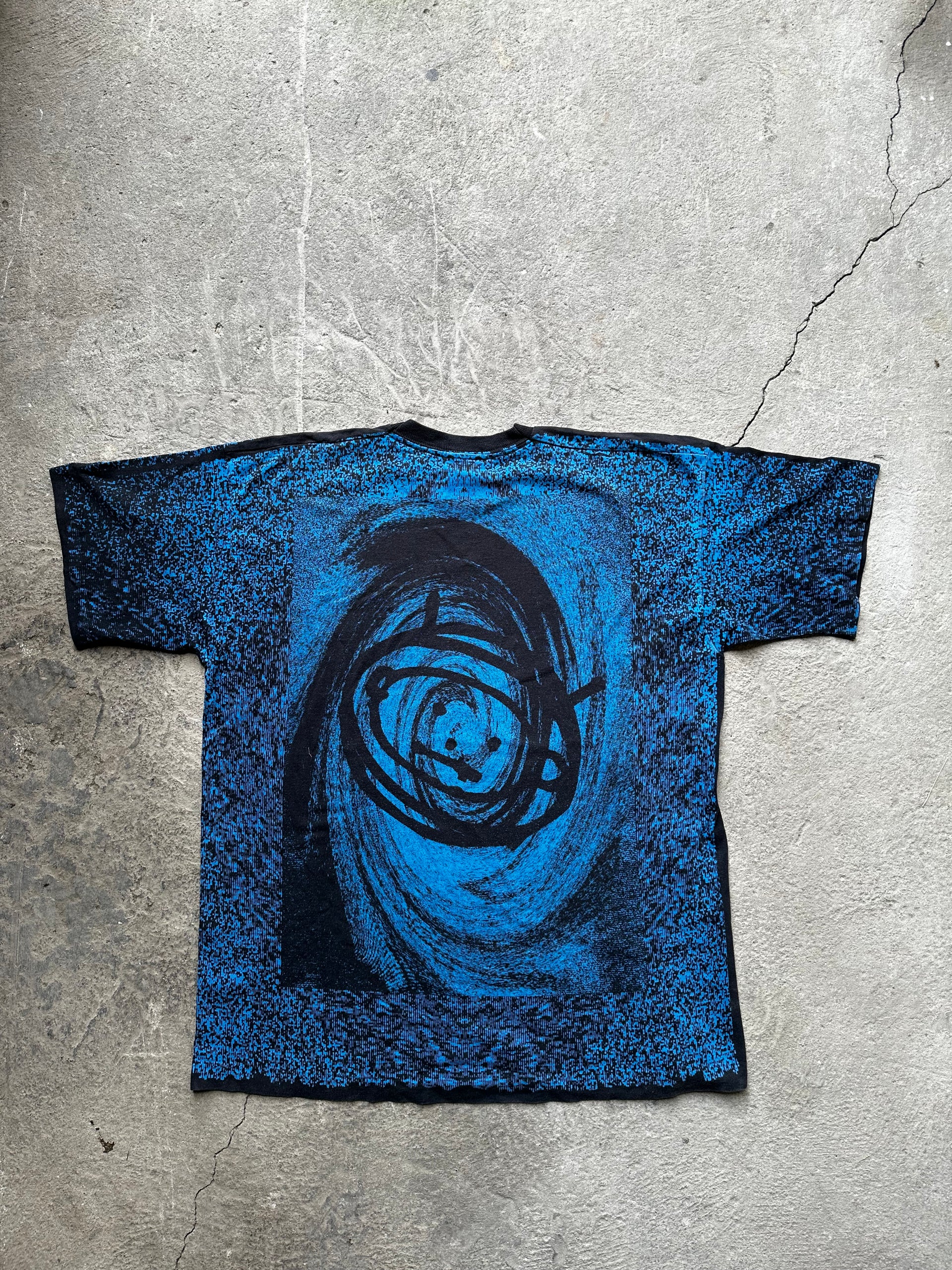 U2 Zoo TV “The Final Frontier” Vintage All Over Print T-shirt | Size L/XL