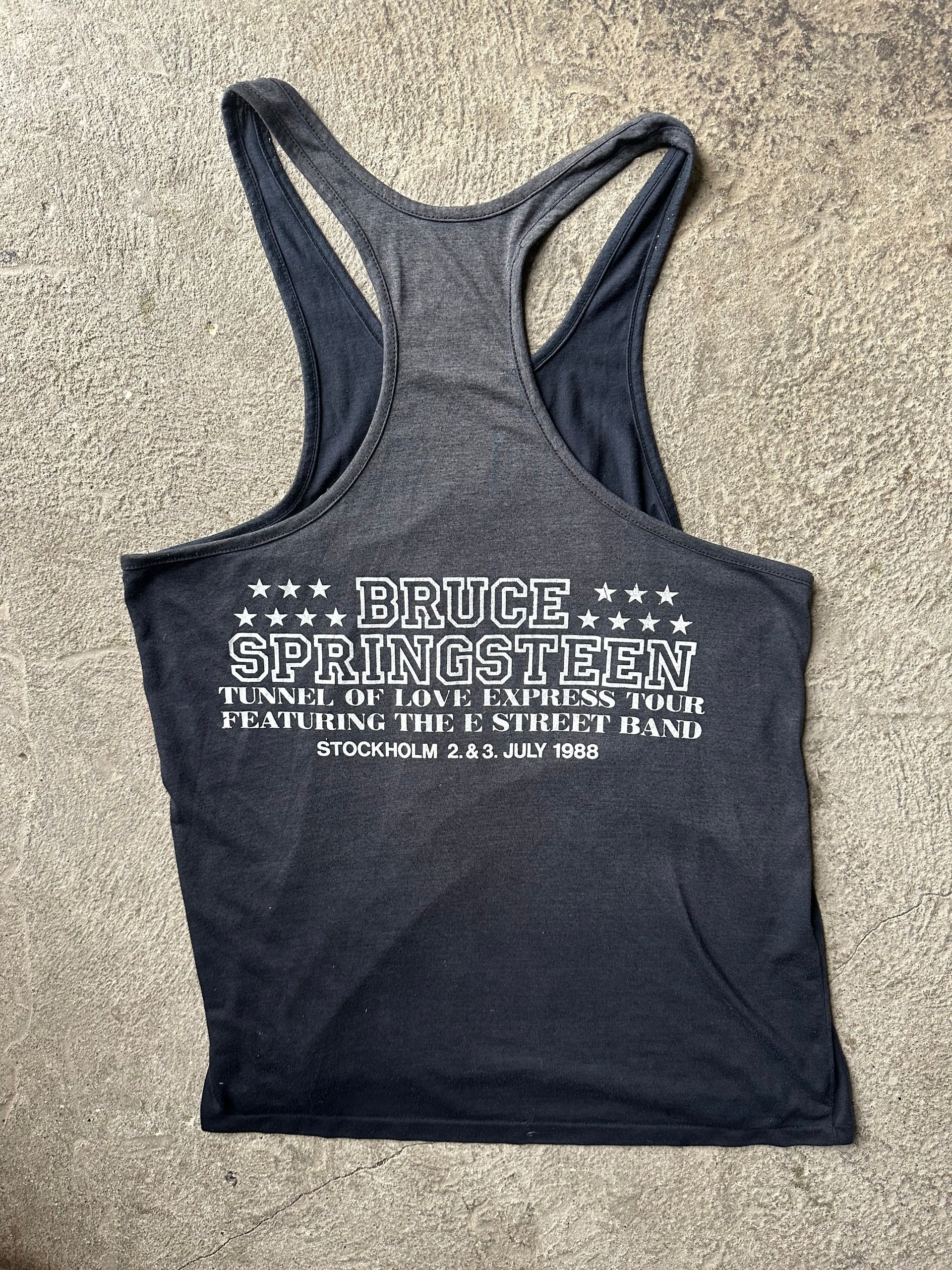Bruce Springsteen Tunnel of Love Tour 1988 Vintage Tank | Size L