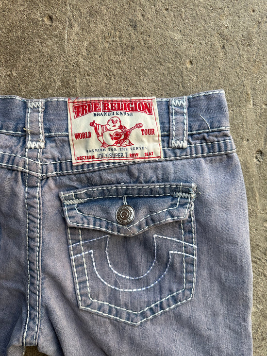 True Religion Flap Pocket Jean Shorts 2000s | Size W36