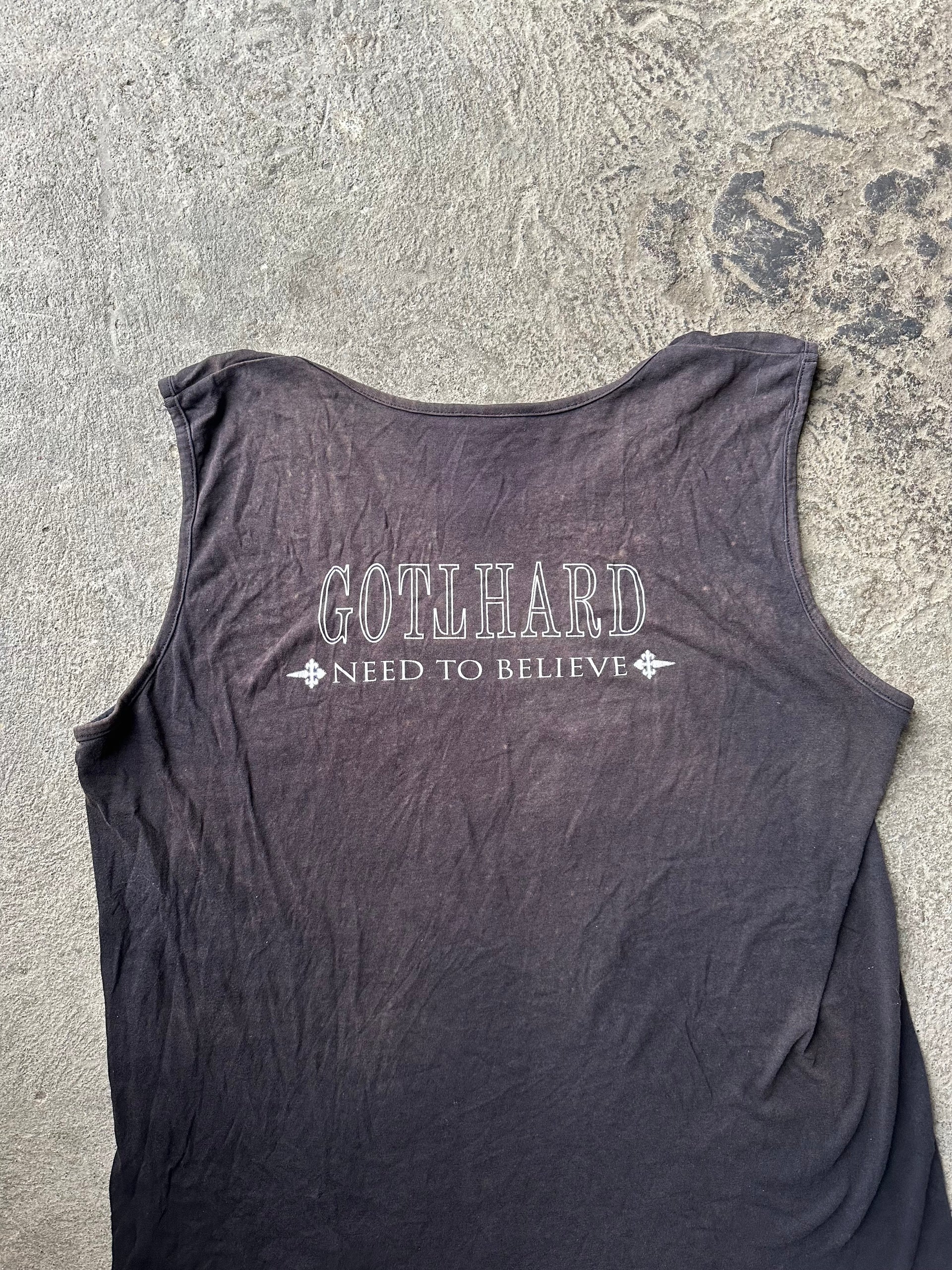 Gotthard Need to Believe 2009 Vintage Muscle Tee | Size XL