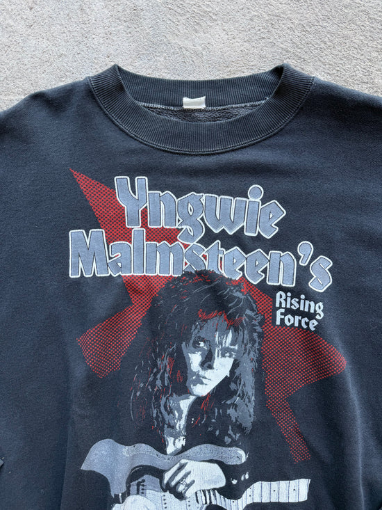 Yngwie Malmsteen Rising Force Vintage Sweatshirt 80s | Size XL