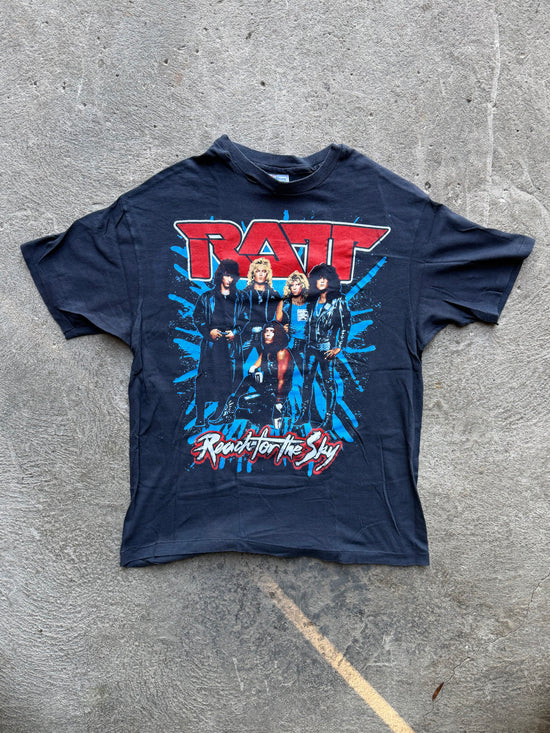 Ratt Reach for the Sky City to City World Tour 1989 Vintage Tee | Size L