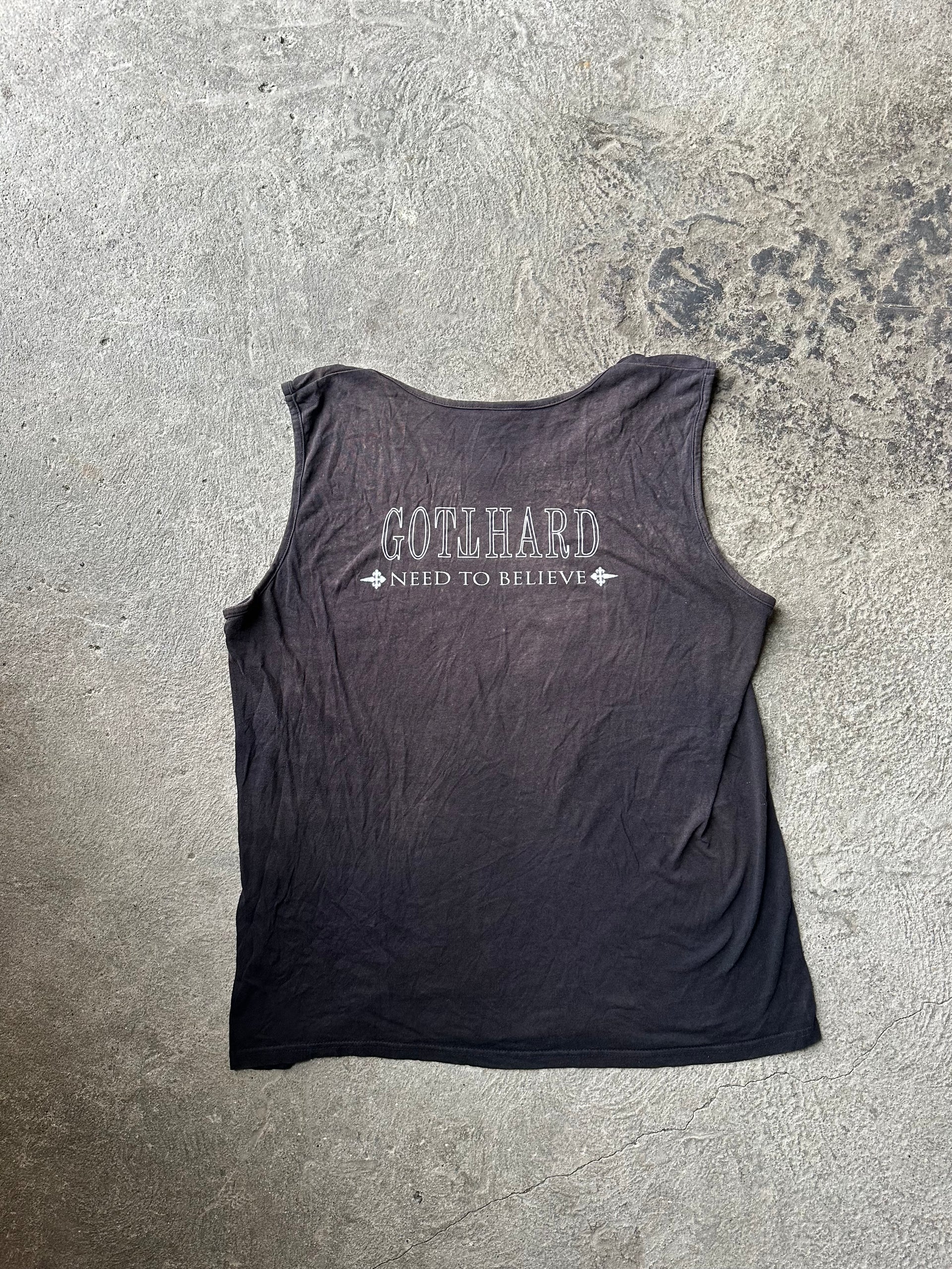Gotthard Need to Believe 2009 Vintage Muscle Tee | Size XL