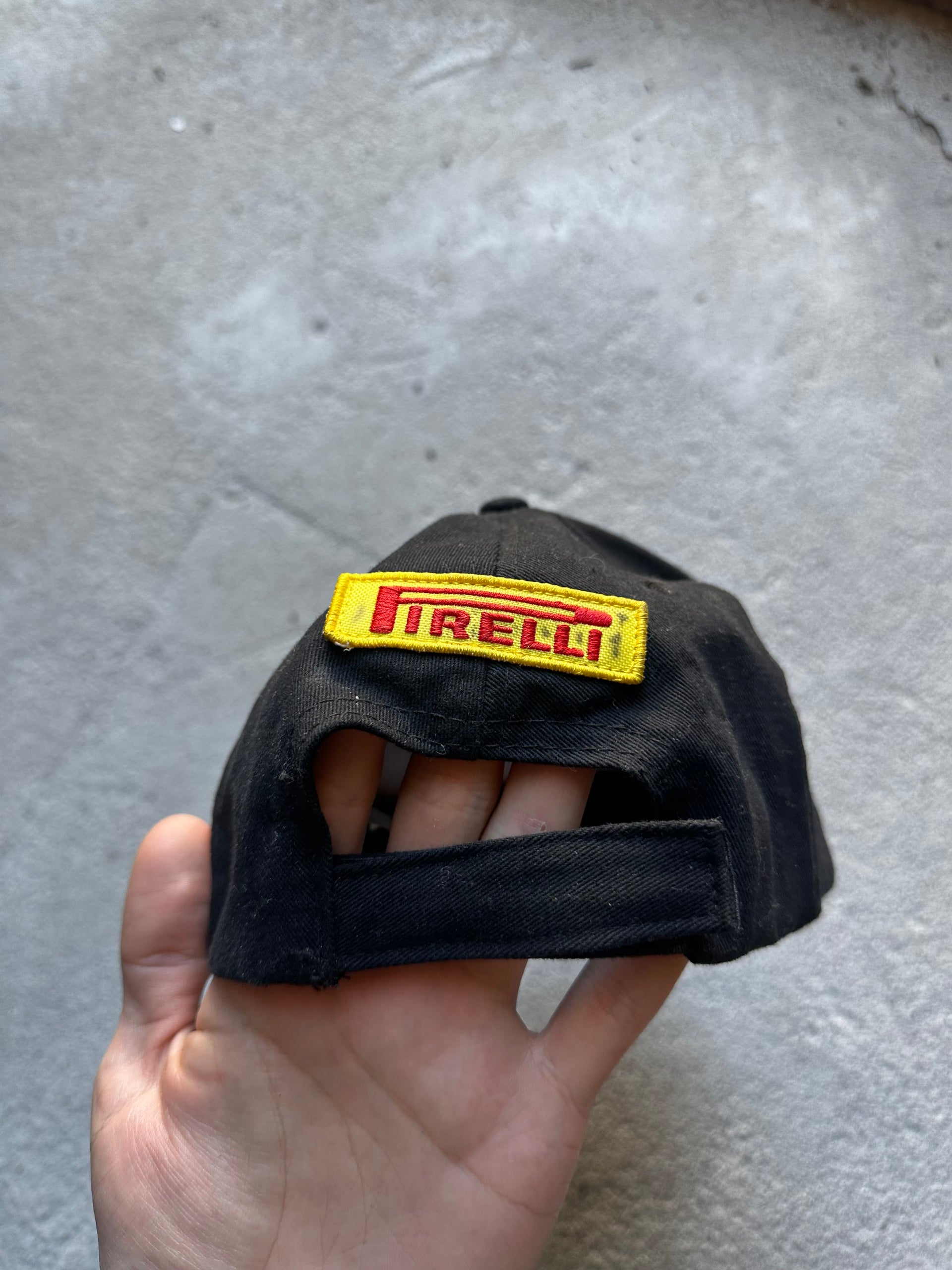Pirelli F1 Racing Patch Cap – Black/Yellow