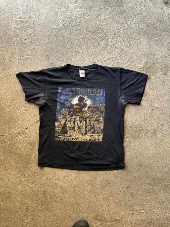Iron Maiden Somewhere Back in Time World Tour 2008 Tee | Size L