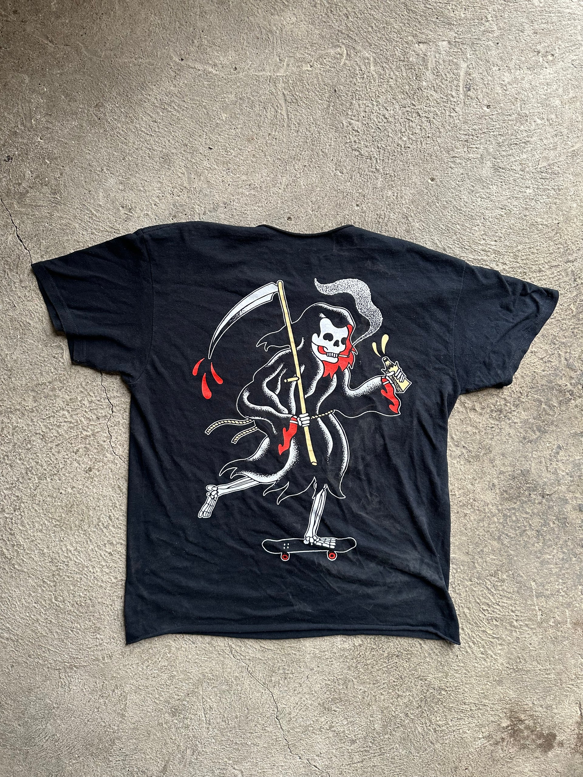 State Champs Grim Reaper Skate Tee | Size M