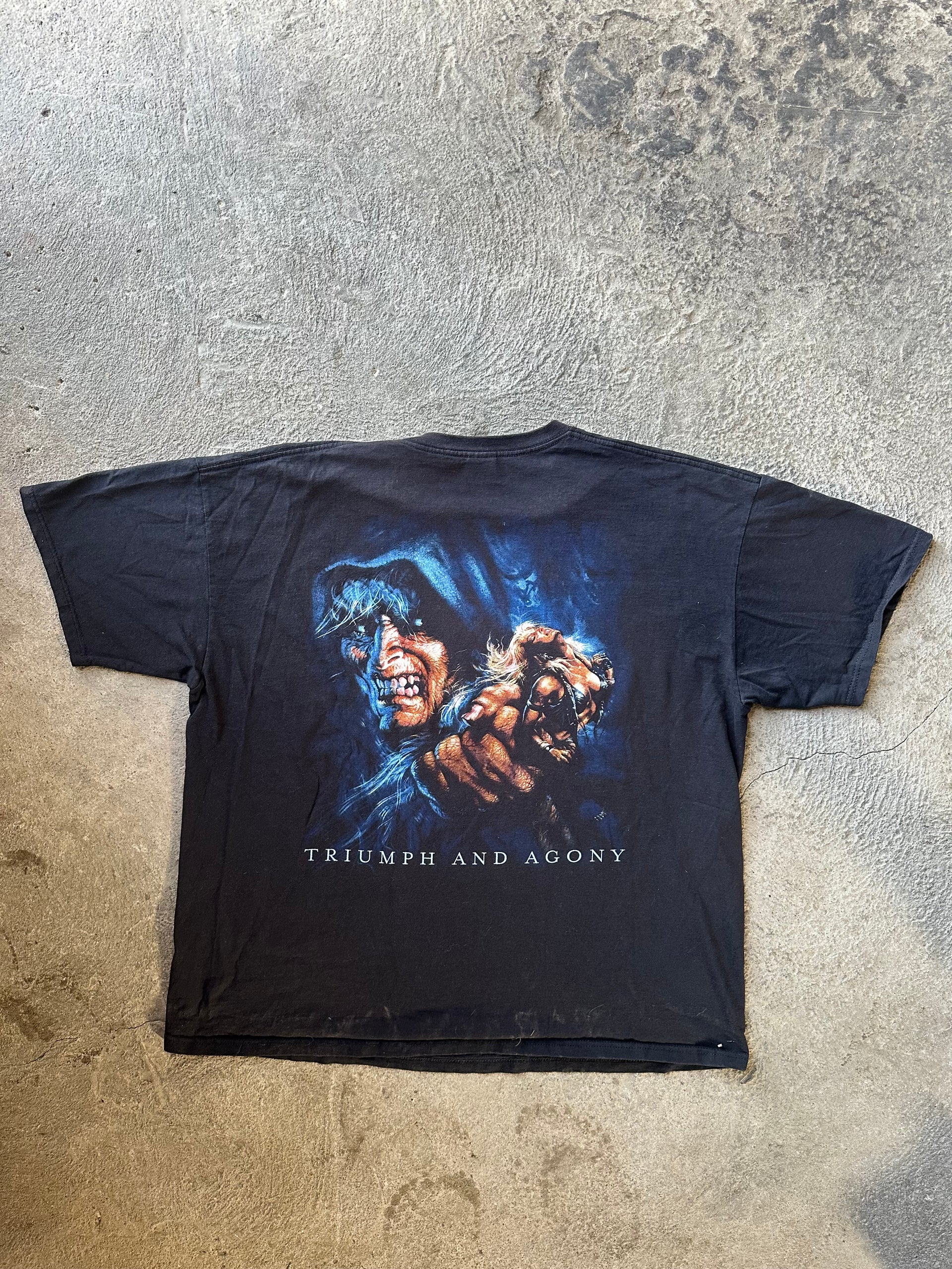 Warlock Triumph and Agony Vintage Tee 00s | Size XXL