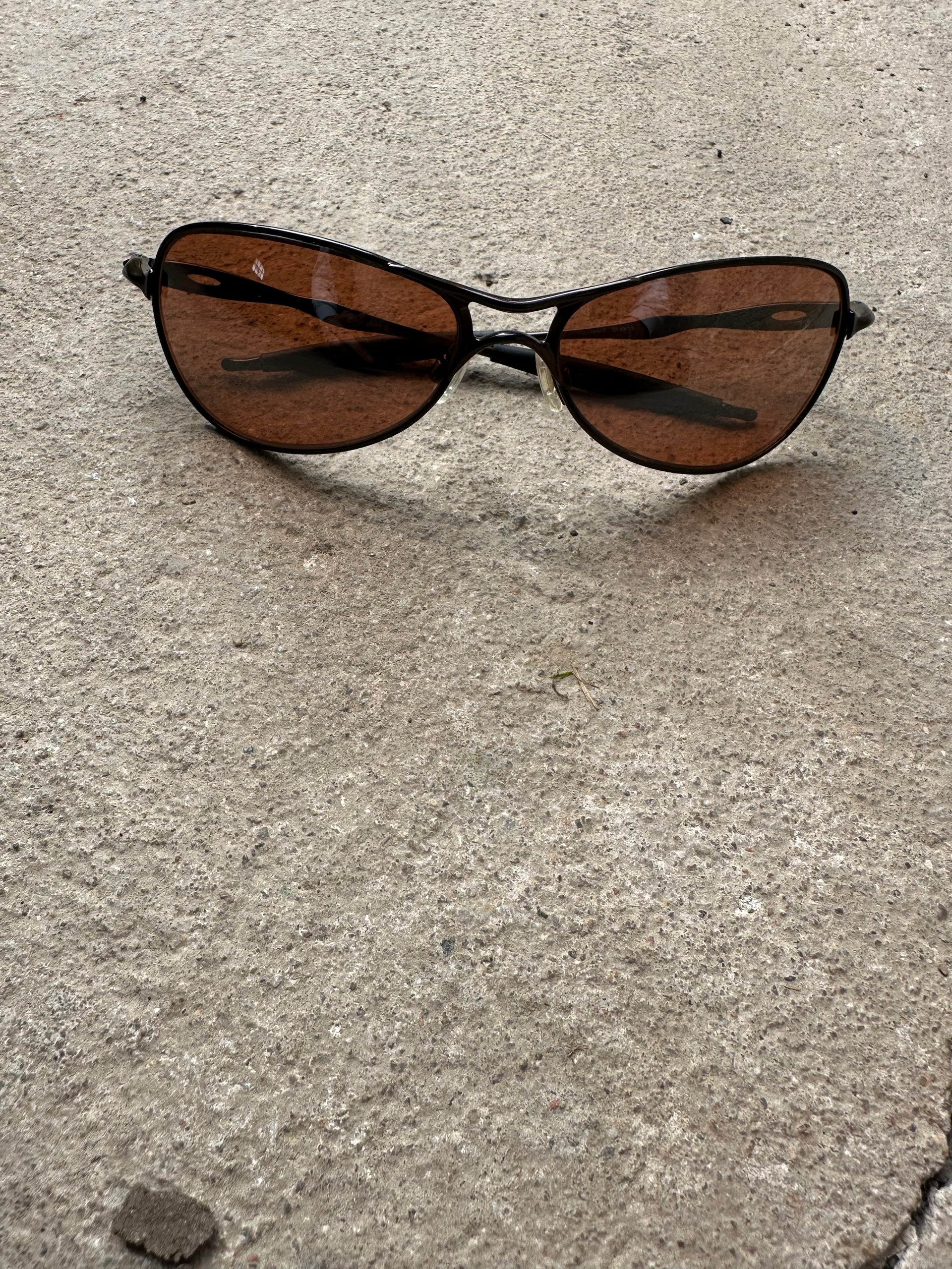 Oakley Crosshair S Sunglasses – Brown Lens | 2000s