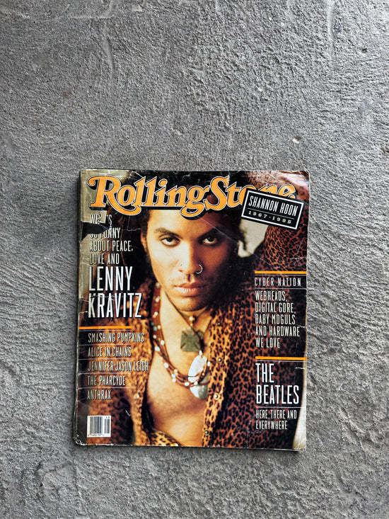Rolling Stone Issue 722 – November 30, 1995
Lenny Kravitz Cover