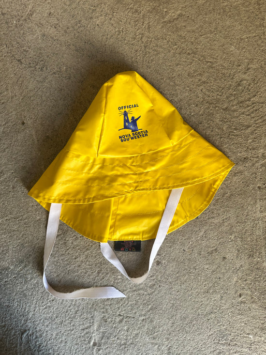 Vintage Nova Scotia Sou’wester Rain Hat | Adult Size