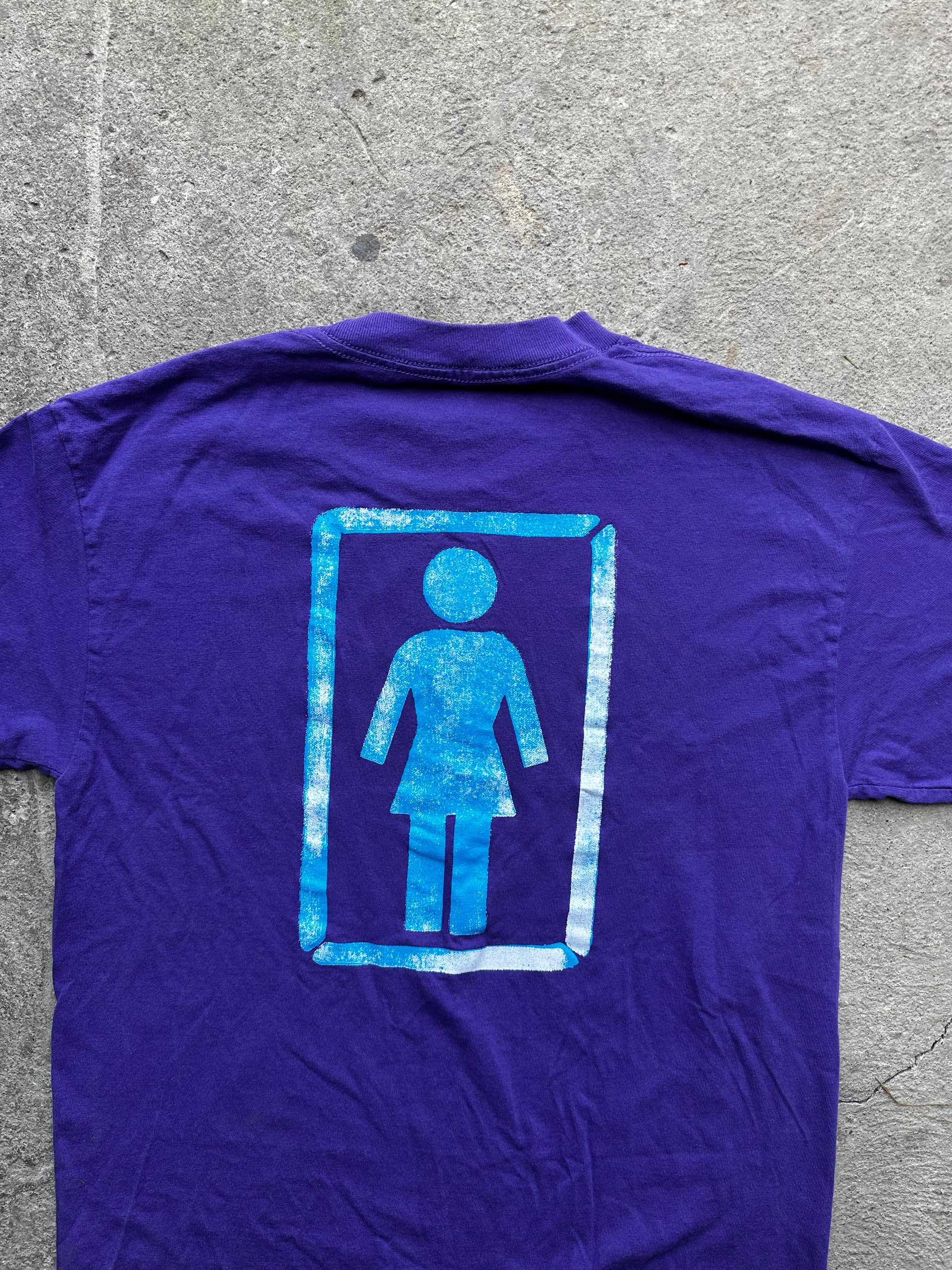Vintage Girl Skateboards Double-Sided Tee | Size M