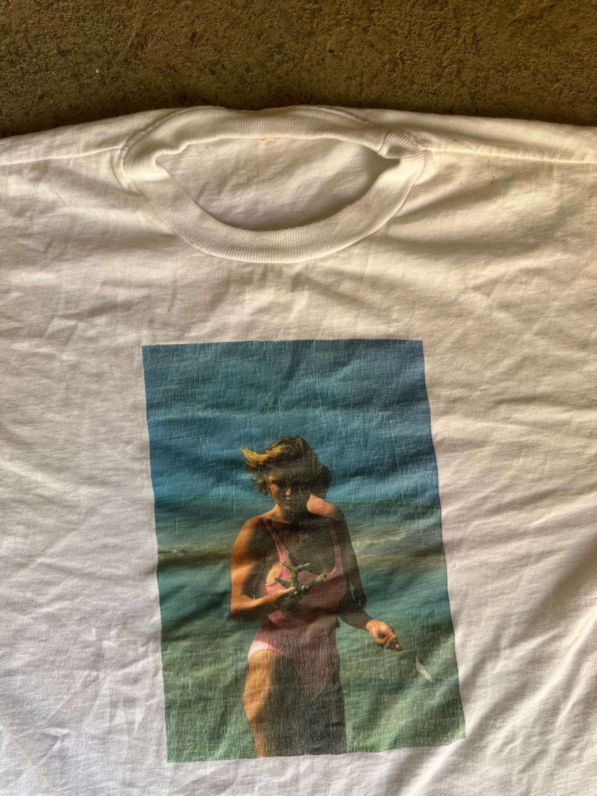 Vintage Swim Snapshot Tee | 90s/00s | Size XL