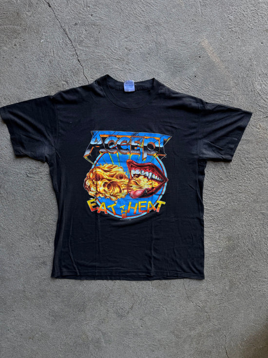 Accept Eat the Heat 1989 Tour Vintage Tee | Size XL