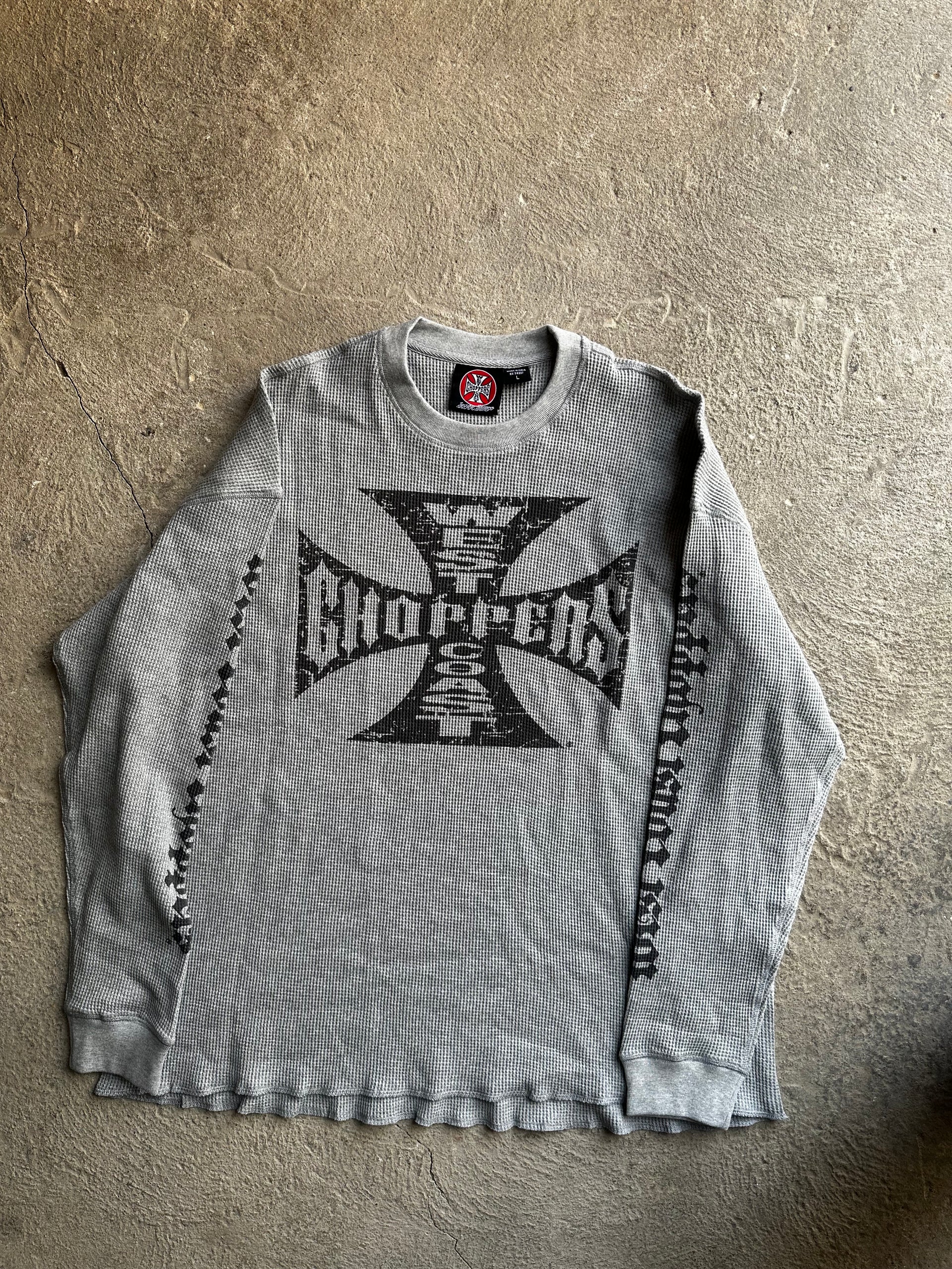 West Coast Choppers Thermal Longsleeve | Jesse James | Size L