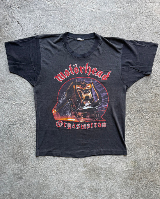 80s Motörhead Orgasmatron 1986 Vintage Tour Tee | Size L