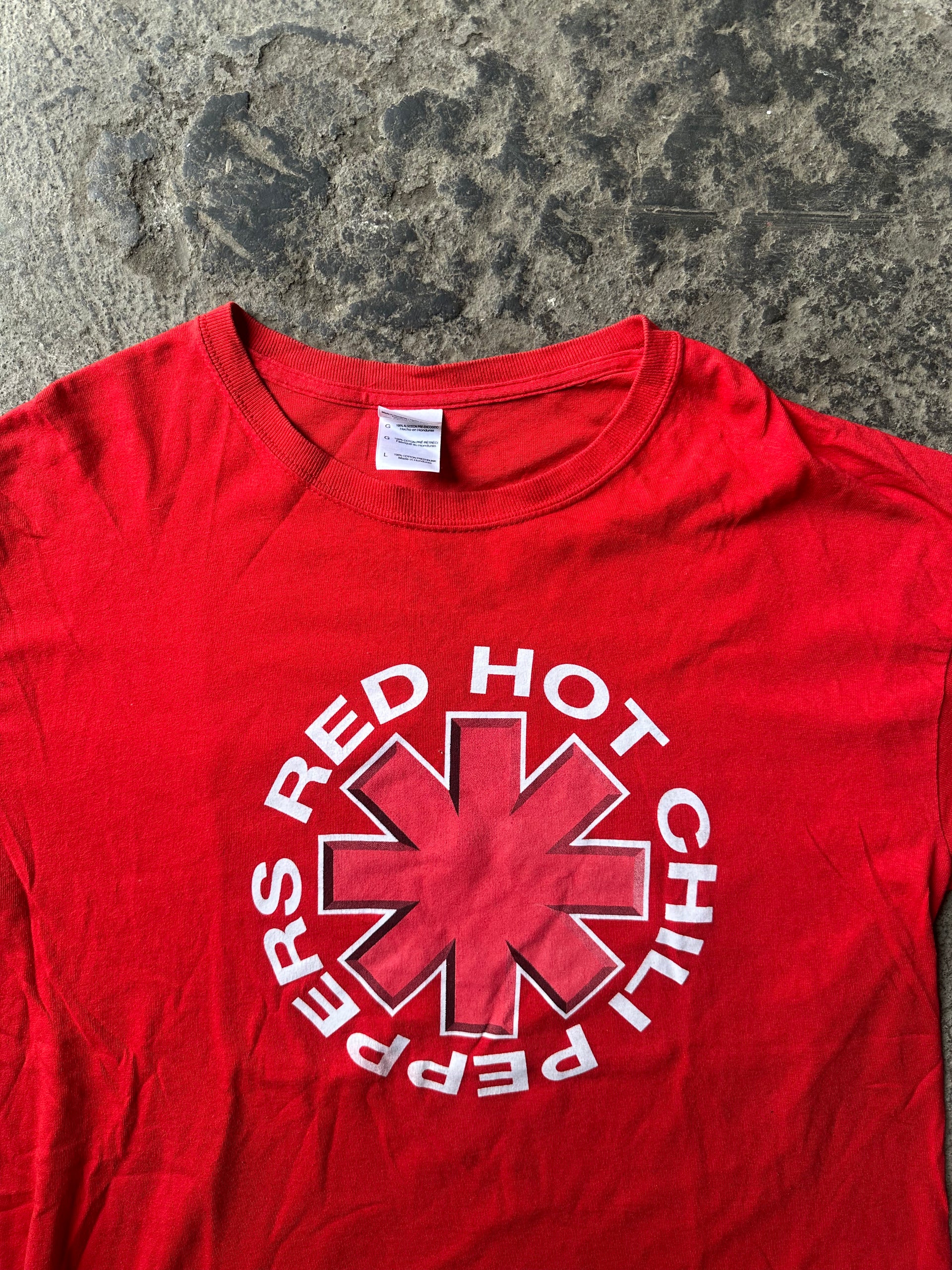 Red Hot Chili Peppers Europe Tour 2011 Vintage Tee | Size L