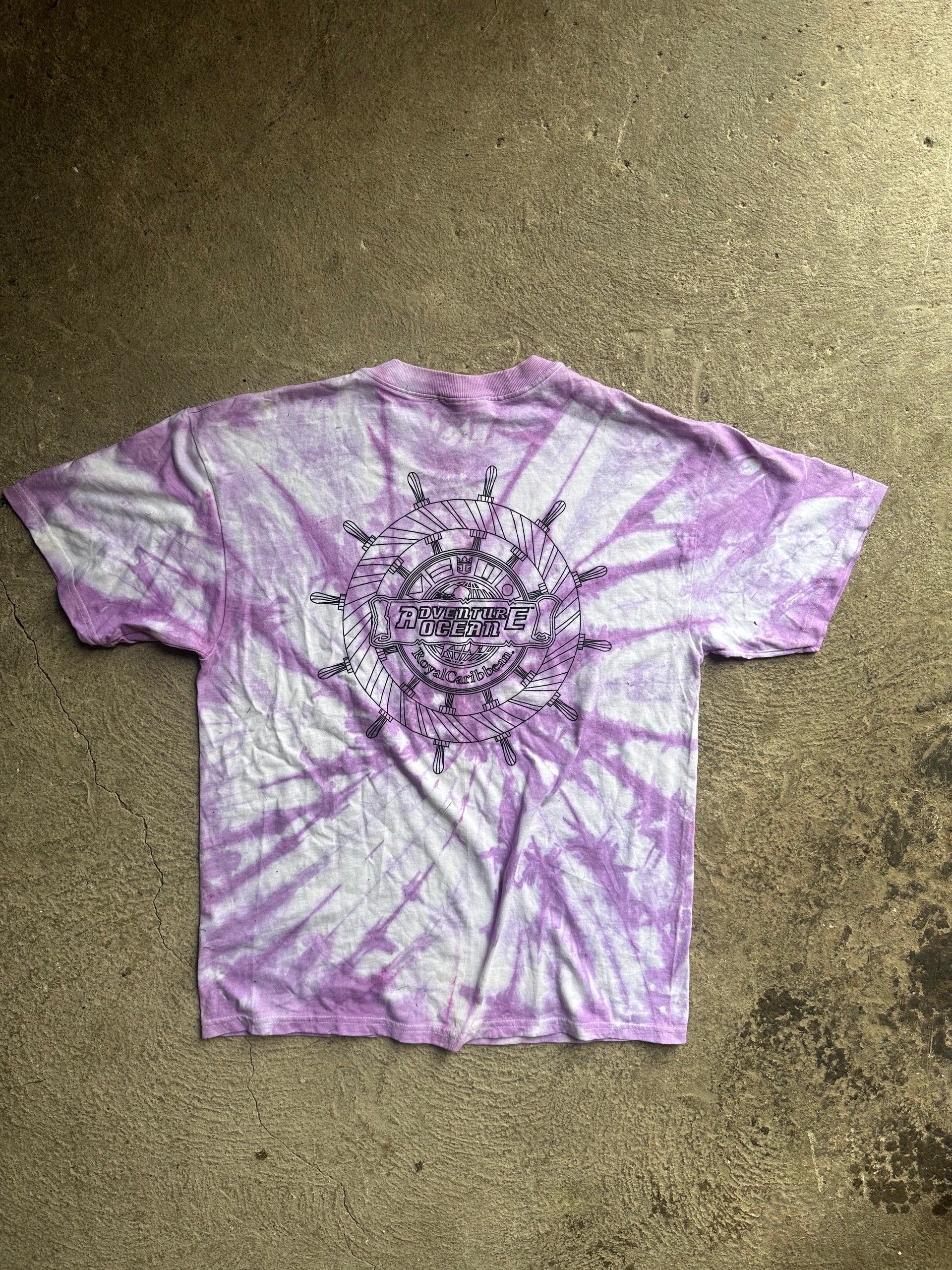 Vintage Royal Caribbean Tie-Dye Tee | Size S