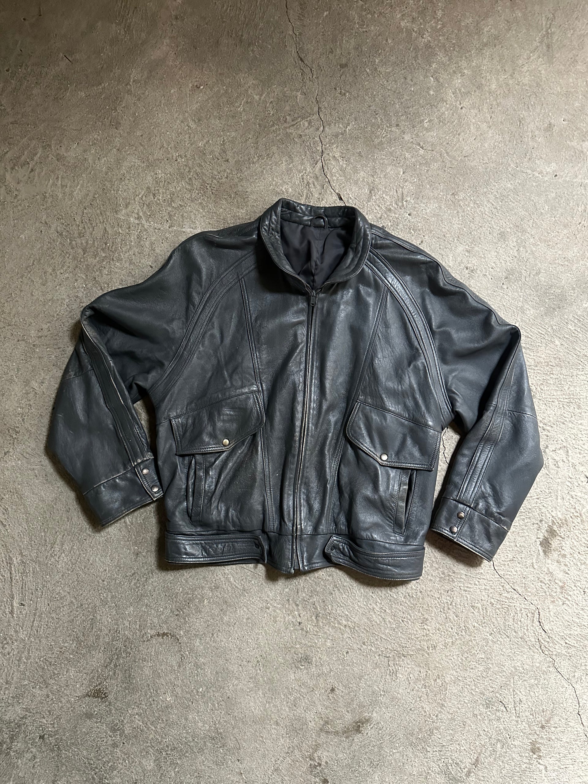 Cropped Utility Leather | 90s Archive Feel