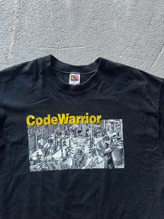 Vintage 1996 Code Warrior T-shirt fruit of the loom Lofteez made in usa (Size XL)